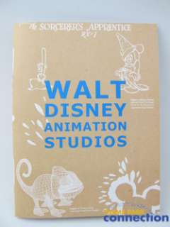   Disney Animation Studios New Artist Model Art Sketch Pad Book  