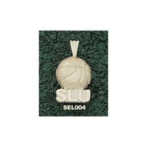  Se Louisiana Un SLU Basketball Pendant (Gold Plated 