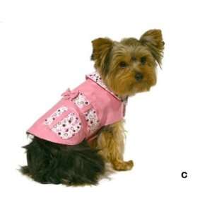 Chic Spring Retro Pink Coat (Size 14) 