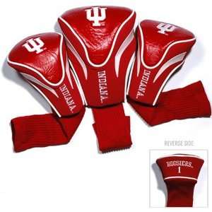  Indiana Hoosiers 3 PacK Contour Head Covers Everything 