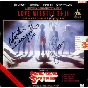   Love Missile F1 11 + Prints   Autographed Sigue Sigue Sputnik Music