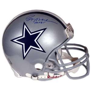  Roger Staubach Dallas Cowboys Autographed Pro Helmet with 