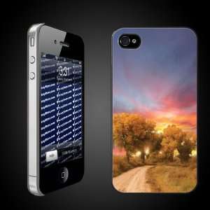 Landscape Design iPhone Cover   Country Road Beautiful Sky   CLEAR 