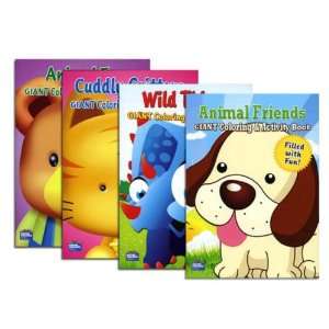  Animal Friends Giant Coloring & Activity Book Case Pack 48 