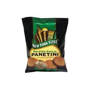  New York Style Panetini, Roasted Garlic,4.75oz, (pack of 2 