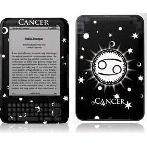  Cancer   Midnight Black skin for  Kindle 3 