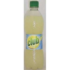 Club, Soda Lemon, 16.9 Fluid Ounce (24 Pack)  Grocery 