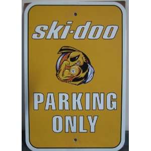  Skidoo Parking Only Sign
