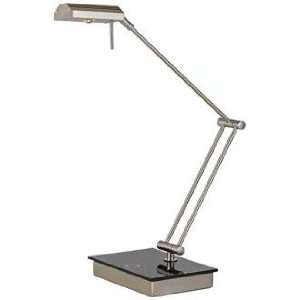    Ruggio Pharmacy Brushed Steel Touch LED Desk Lamp