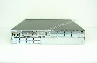 Cisco 2821, VWIC 2MFT T1 PVDM2 64, 1 Year Warranty  
