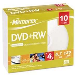  DVD+RW 4.7GB 4X L SJC 10PK (32025509)  