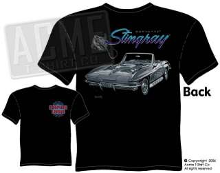 Big Block Stingray Corvette T Shirt, Silk Screen, MD  