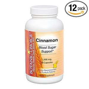   Choice Cinnamon Capsules Supports Balanced Blood Sugar Levels 30 Caps