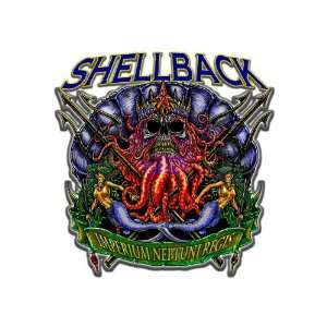  Six Pack of 3.8 US Navy ShellBack Decal Sticker 