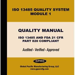  ISO 13485 Quality System Module #1 (9780970293954) Global 
