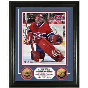   Canadiens Carey Price 24KT Gold Coin Photo Mint