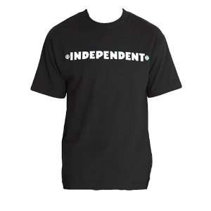  Independent T Shirts Painted Bar/Cross   Black Sports 