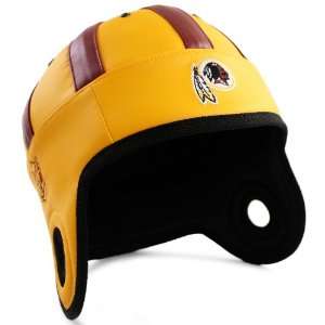  NFL Washington skins Faux Leather Helmet Head (Gold 