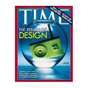   Rebirth of Design, The   Artist TIME Magazine  Poster Size 14 X 11