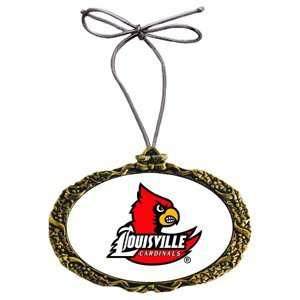 Collegiate Ornament   Louisville Cardinals  Sports 