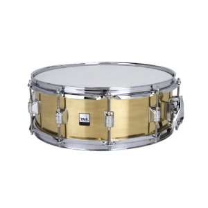 Taye Drums BS1405 14 x 5 Inch Brass Snare Drum Musical 