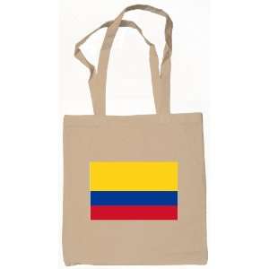  Colombia, Colombian Flag Tote Bag Natural 