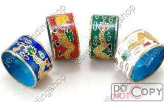 WHOLESALE 36 pieces CHINESE CLOISONNE rings  