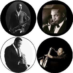  Set of 4 John Coltrane 1.25 MAGNETS Trane American jazz 