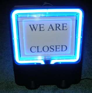 then turn we are closed great for window display or sale display