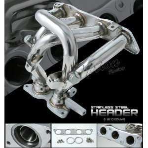  01 02 03 04 05 TOYOTA MRS SYPDER MR 2 1.8L ZZW30 STAINLESS 