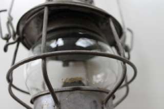 Vintage Antique Metal Adlake CNR Kerosene Oil Lamp Lantern Handle 