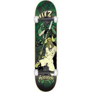  Creature Hitz Savages RAW Complete Skateboard   8.6 w/Mini 