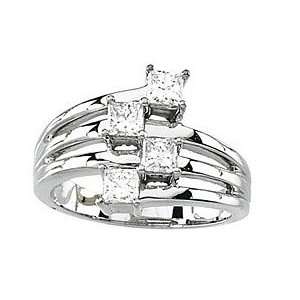  Showy 0.85 Carat Total Weight Diamond Right Hand Ring set 