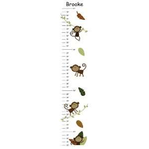  Monkey Bars Personalized Canvas Growth Chart Everything 