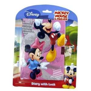    Disney Mickey & Friends diaries book with lock Toys & Games