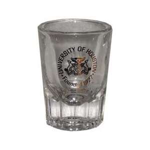   of Houston Cougars Uh Shot Glass With Seal