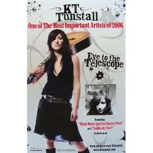 KT Tunstall   Eye To The Telescope   Poster   Rare   New   One Of The 