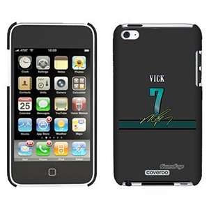 com Michael Vick Signed Jersey on iPod Touch 4 Gumdrop Air Shell Case 