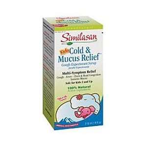  Similasan Homeopathic Kids Cold & Mucus Relief Syrup 4oz 