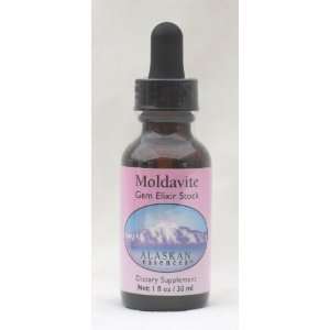 Alaskan Essences Moldavite Gem Elixir Stock Dietary Supplement 1 oz 