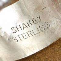 Navajo Robert Shakey Sterling Galloping Horses Bracelet  