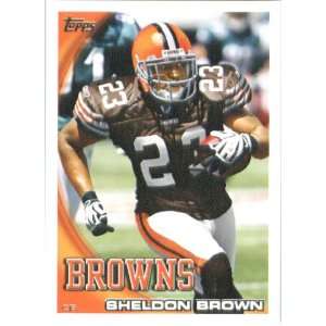  2010 Topps #71 Sheldon Brown   Cleveland Browns (Football 