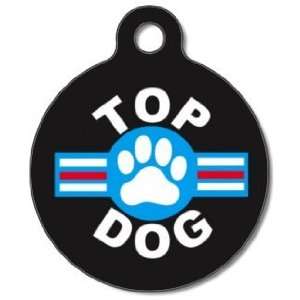   Dog Top Gun Pet ID Tag for Dogs and Cats   Dog Tag Art