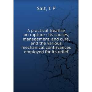   mechanical contrivances employed for its relief T. P Salt Books