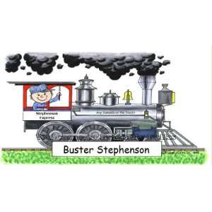  Train Engineer Personalized Cartoon Mouse Pad Everything 
