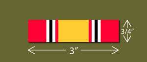 National Defense Service Medal Vinyl Decal Sticker  