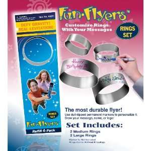  Fun Flyers, Ring Set, Refill 4 Pack Toys & Games