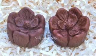 Silicone Mold Magnolia Flower Wedding Shower Favors Silicone Soap 