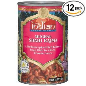 Truly Indian Mughal Shahi Rajma, 15.8 Ounce Cans (Pack of 12)