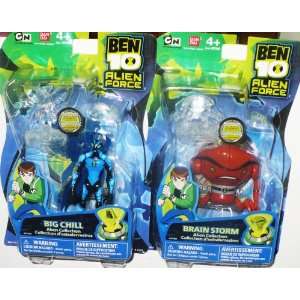   Force 4 Inch Action Figure Brainstorm and Big CHill Toys & Games